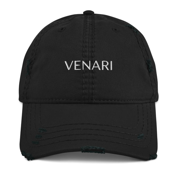 "VENARI" Distressed Hat