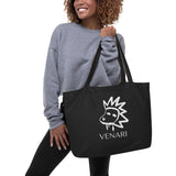 "VENARI" Large organic tote bag